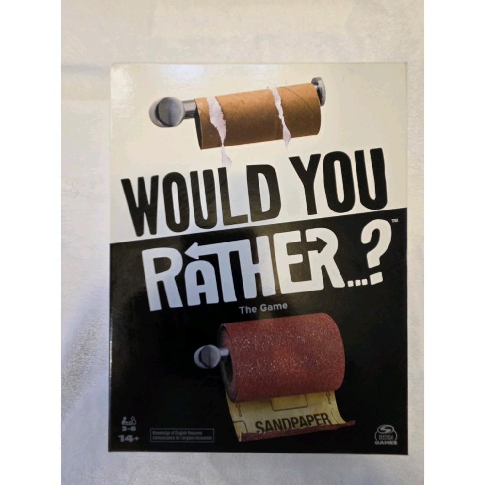 Spin Master Games Would You Rather...? Party Game 3-6 Players 2022